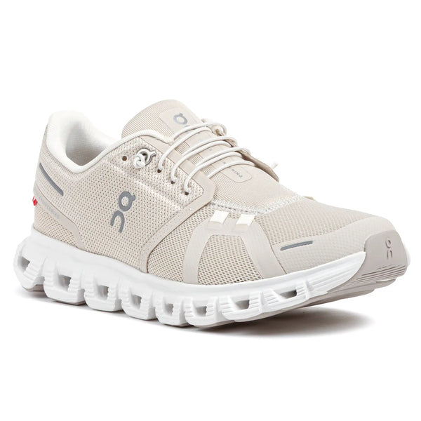 靴 on cloud6 23cm pearl/white Women's Cloud 6 - Pearl/White