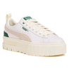 Mayze Leather - White/Green