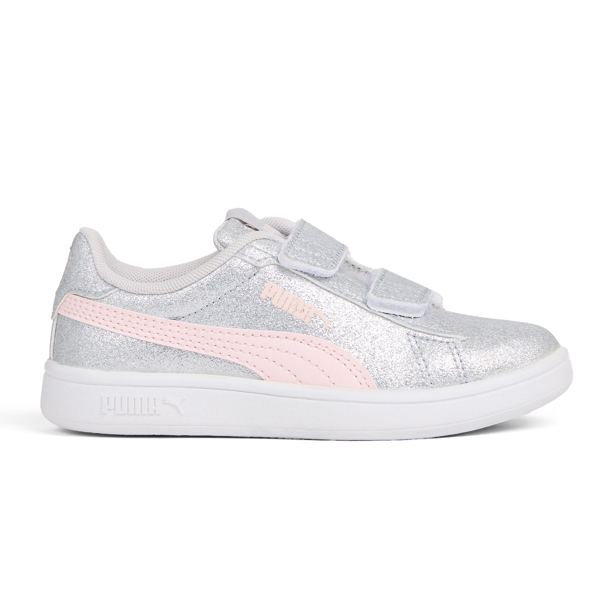 Kids Smash 3.0 Glitz - Grey/Pink