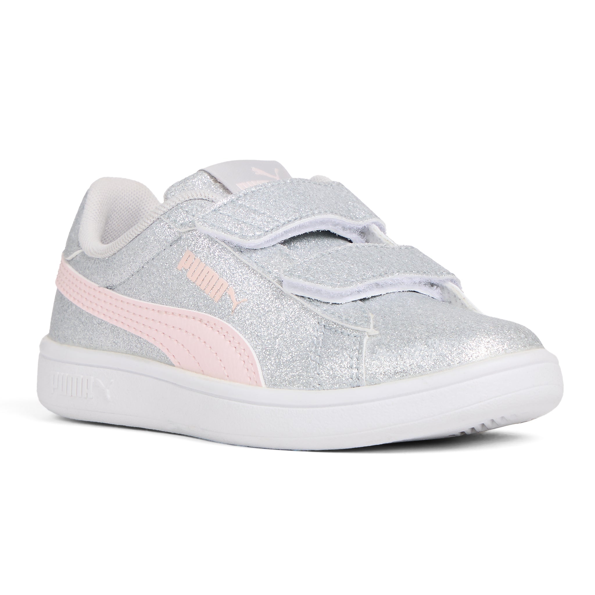 Kids Smash 3.0 Glitz - Grey/Pink
