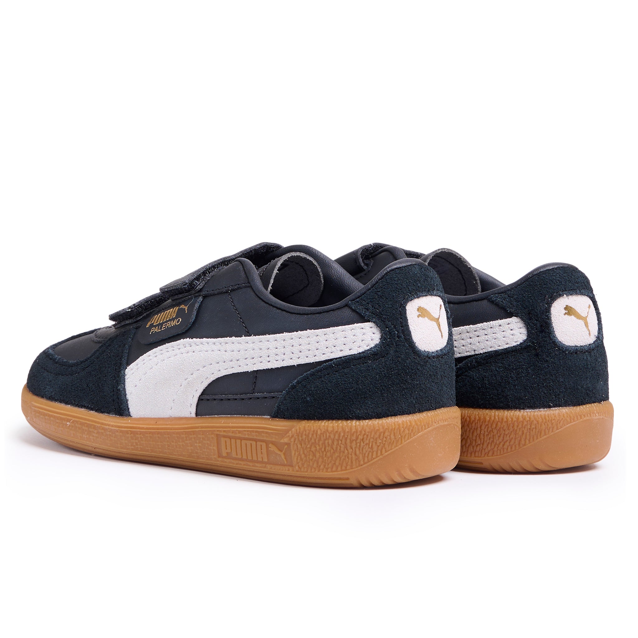 Kids Palermo Velcro - Black/Grey