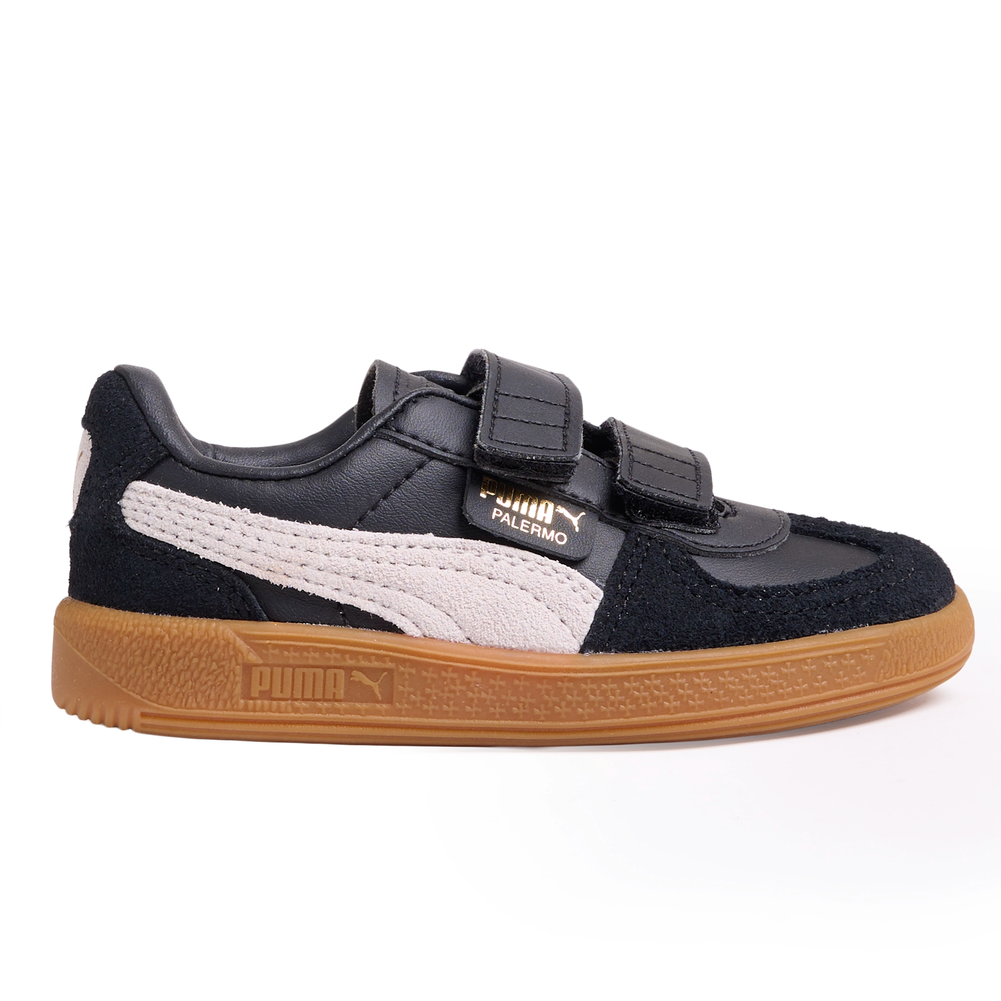 Toddler Palermo Velcro - Black/Grey
