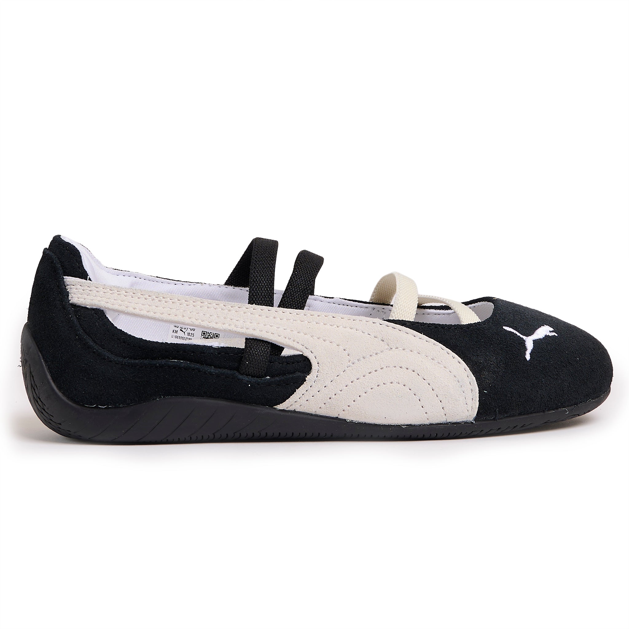 Speedcat Ballet Suede - Black/White