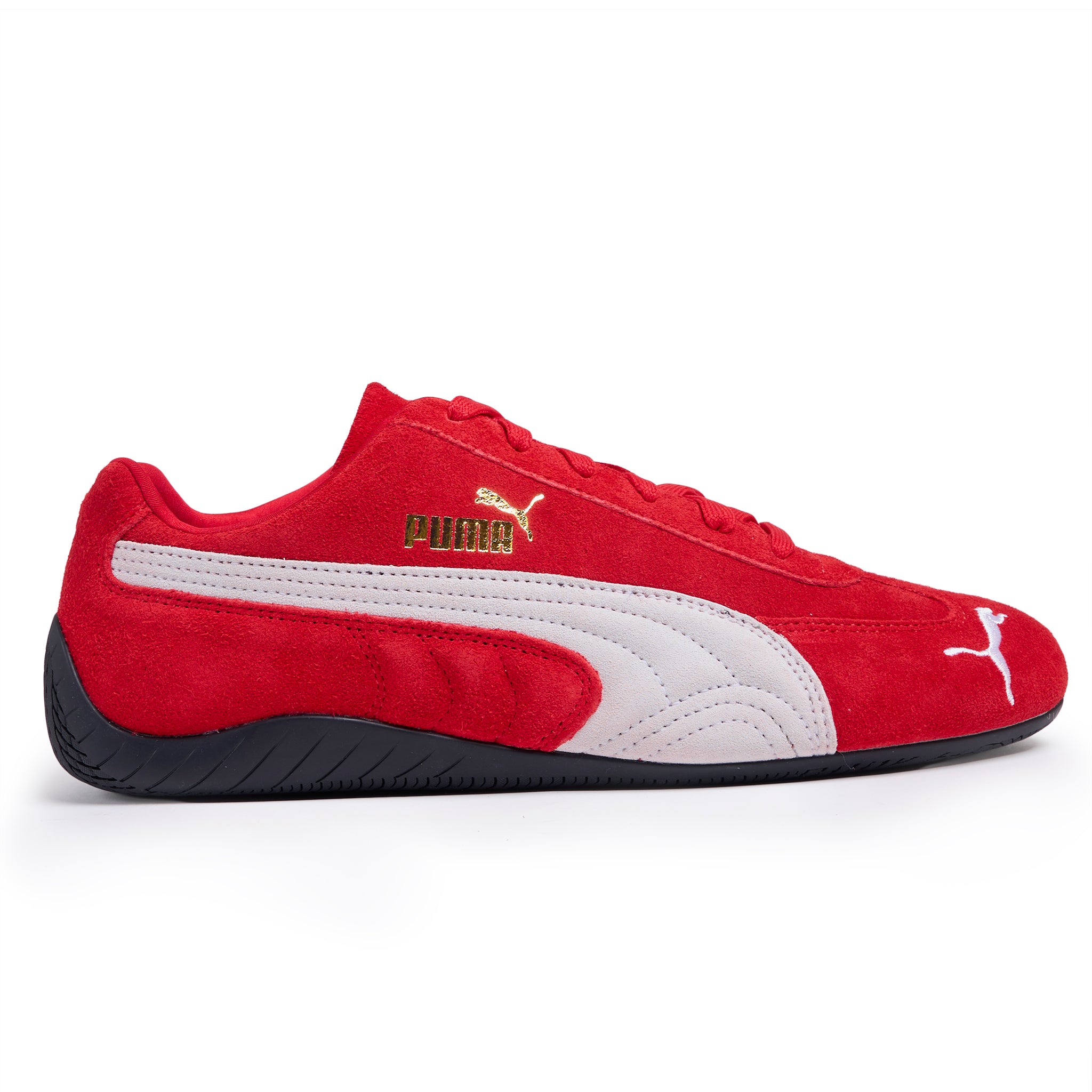 Speedcat Suede - Red/white