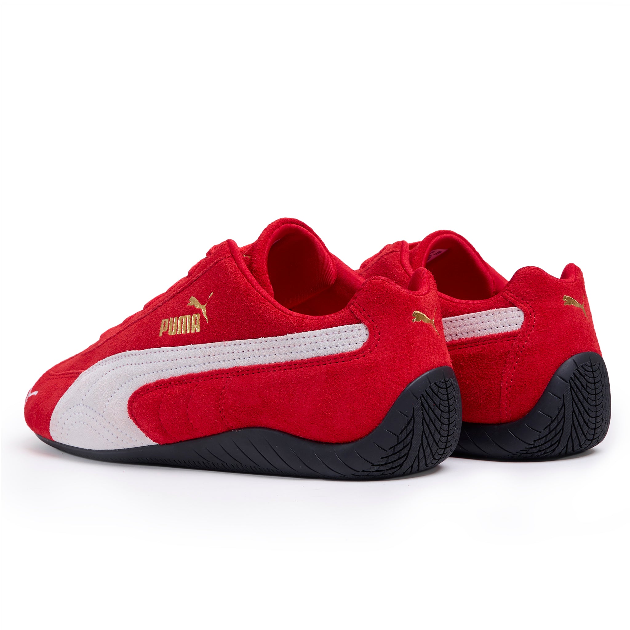 Speedcat Suede - Red/white