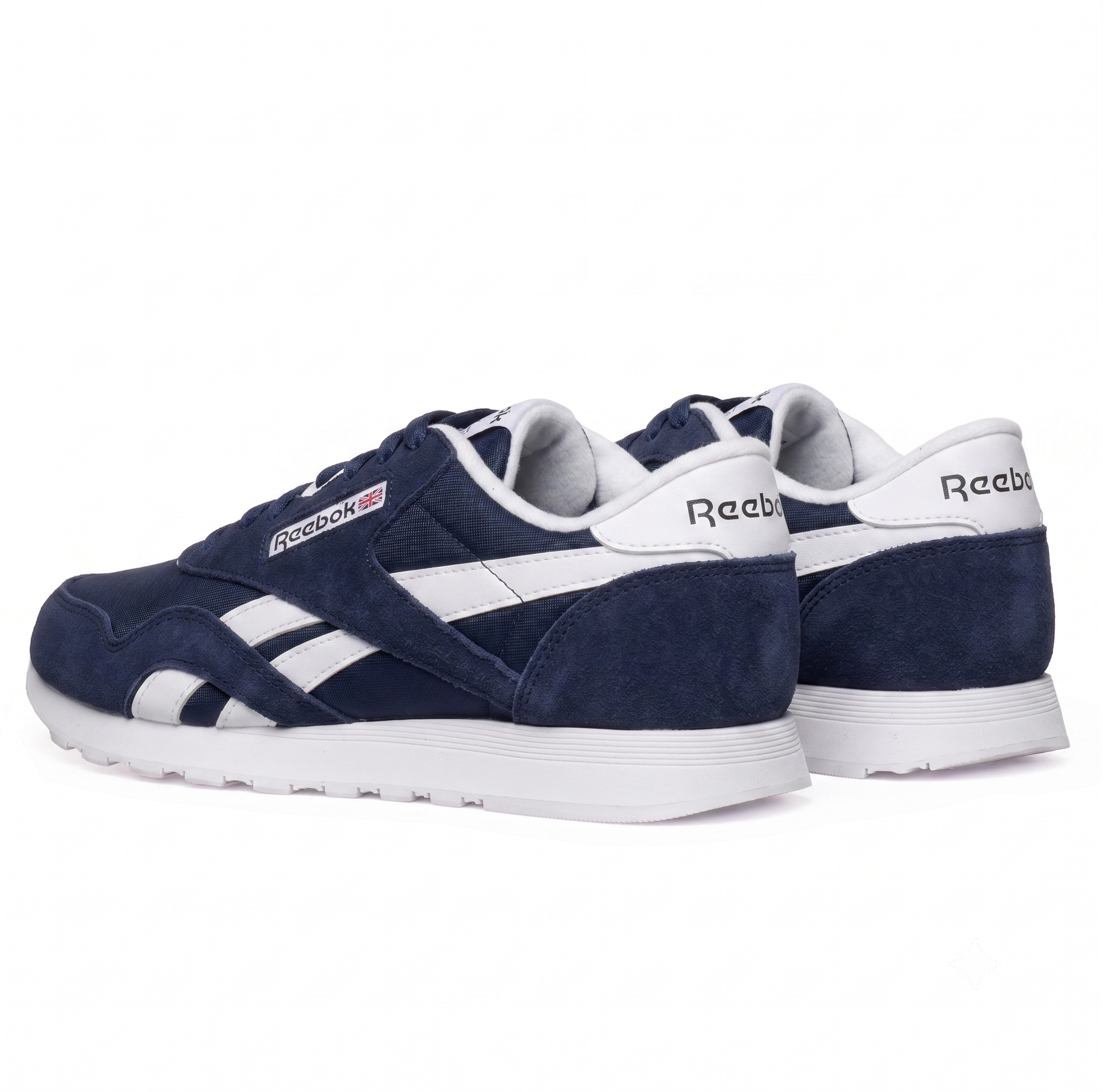 Classic Nylon - Navy/White