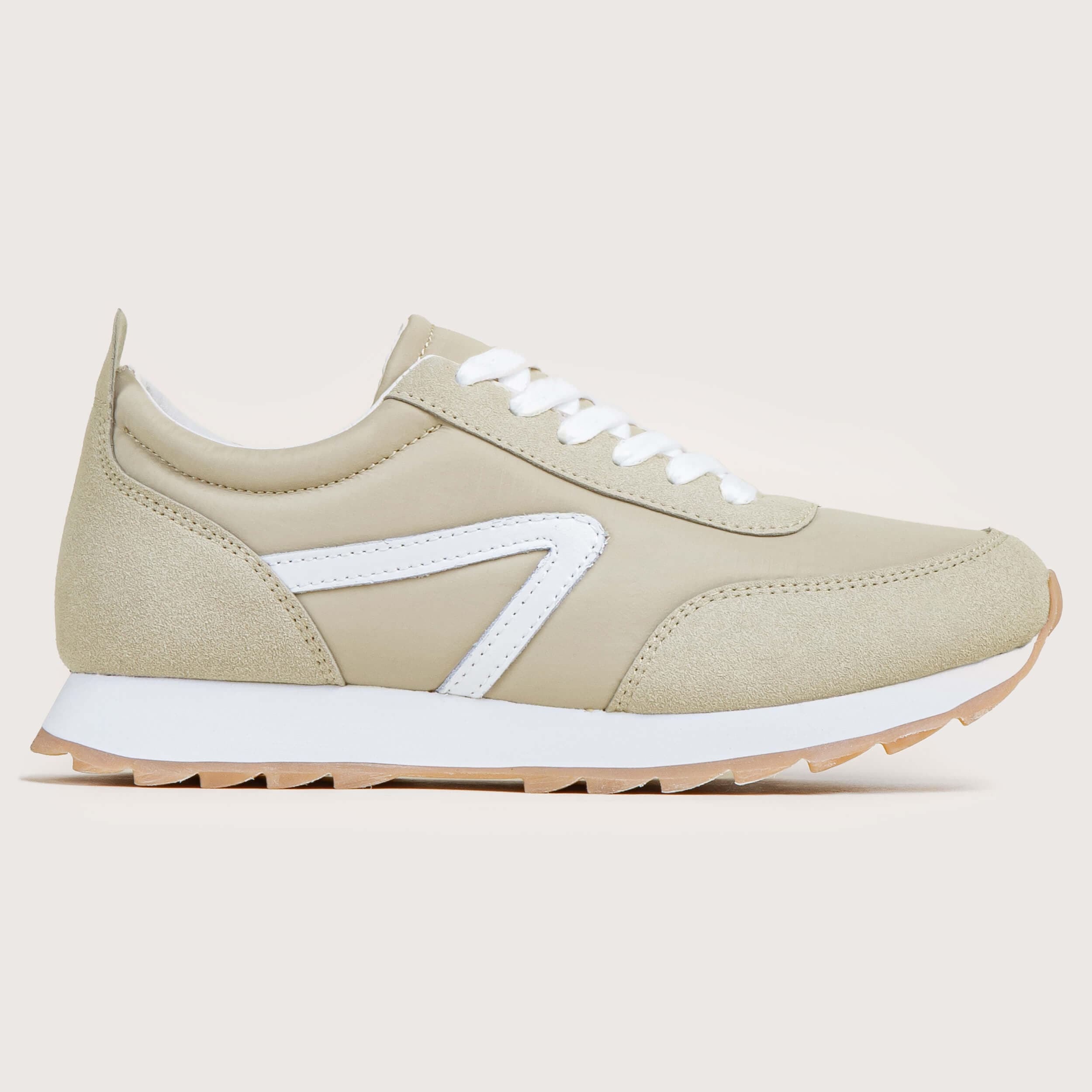 Women's Retro Jogger - Beige