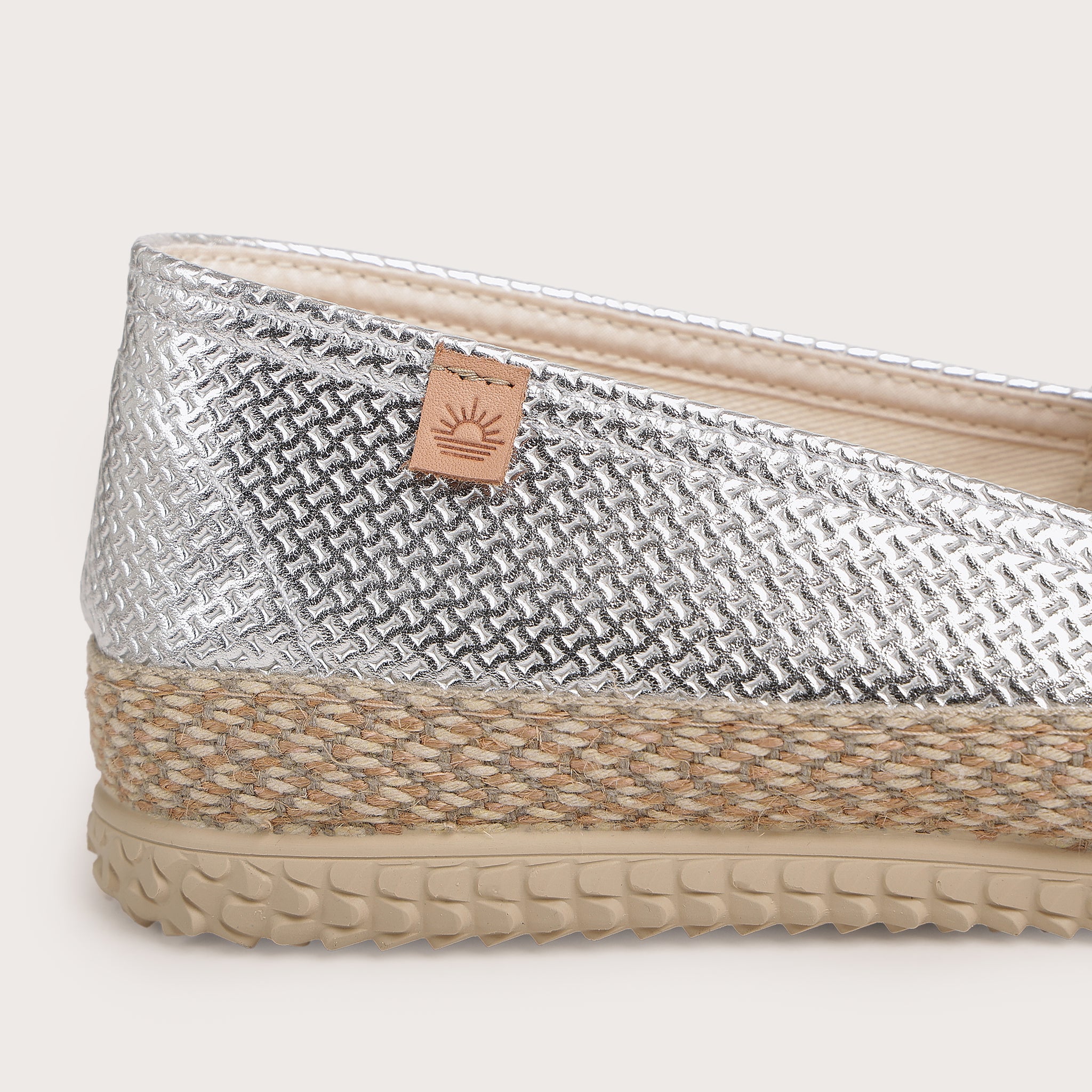 Senderos Anabelle - Silver Metallic