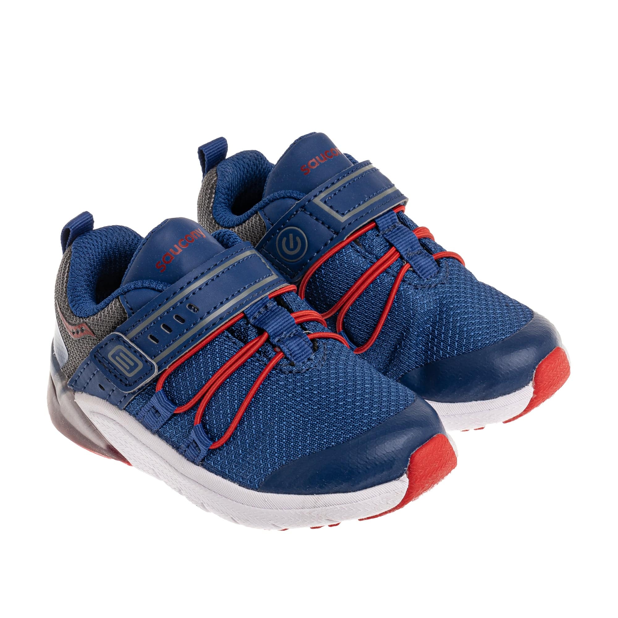 Toddlers Flash Glow - Navy - DNA Footwear