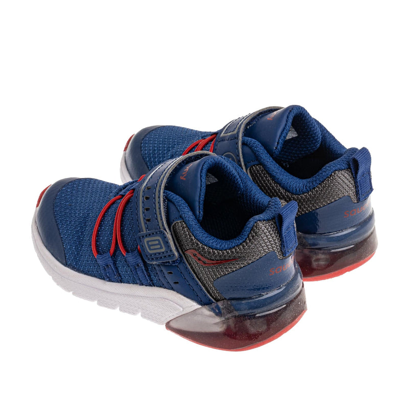 Toddlers Flash Glow - Navy - DNA Footwear