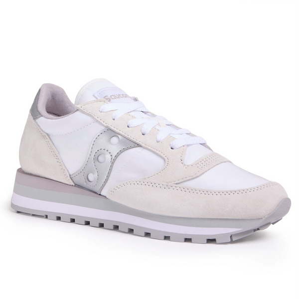 Women's Jazz Triple - White/Silver | DNA Footwear®