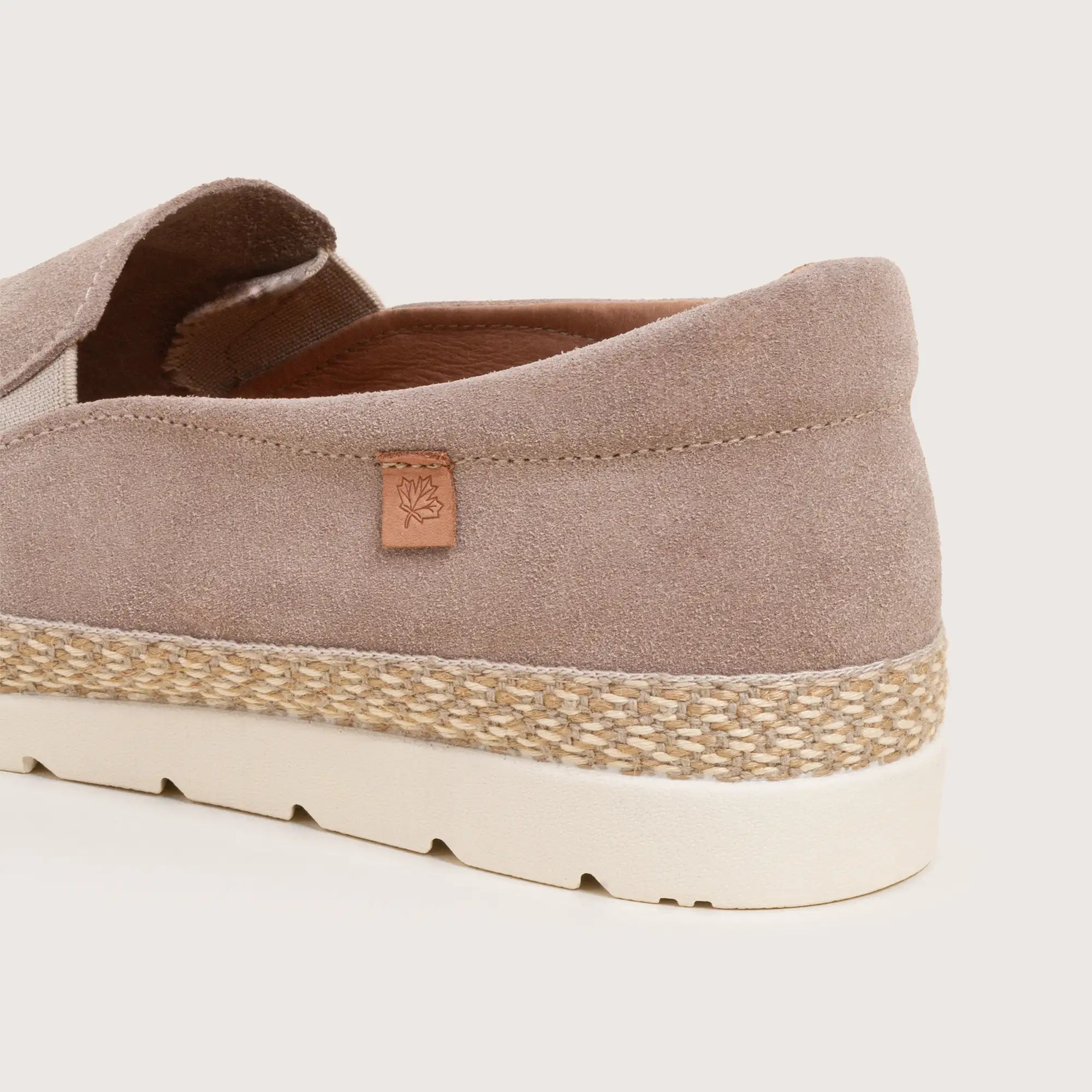 Teo - Taupe Suede