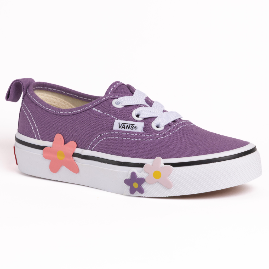 Kids Authentic Elastic Lace - Purple