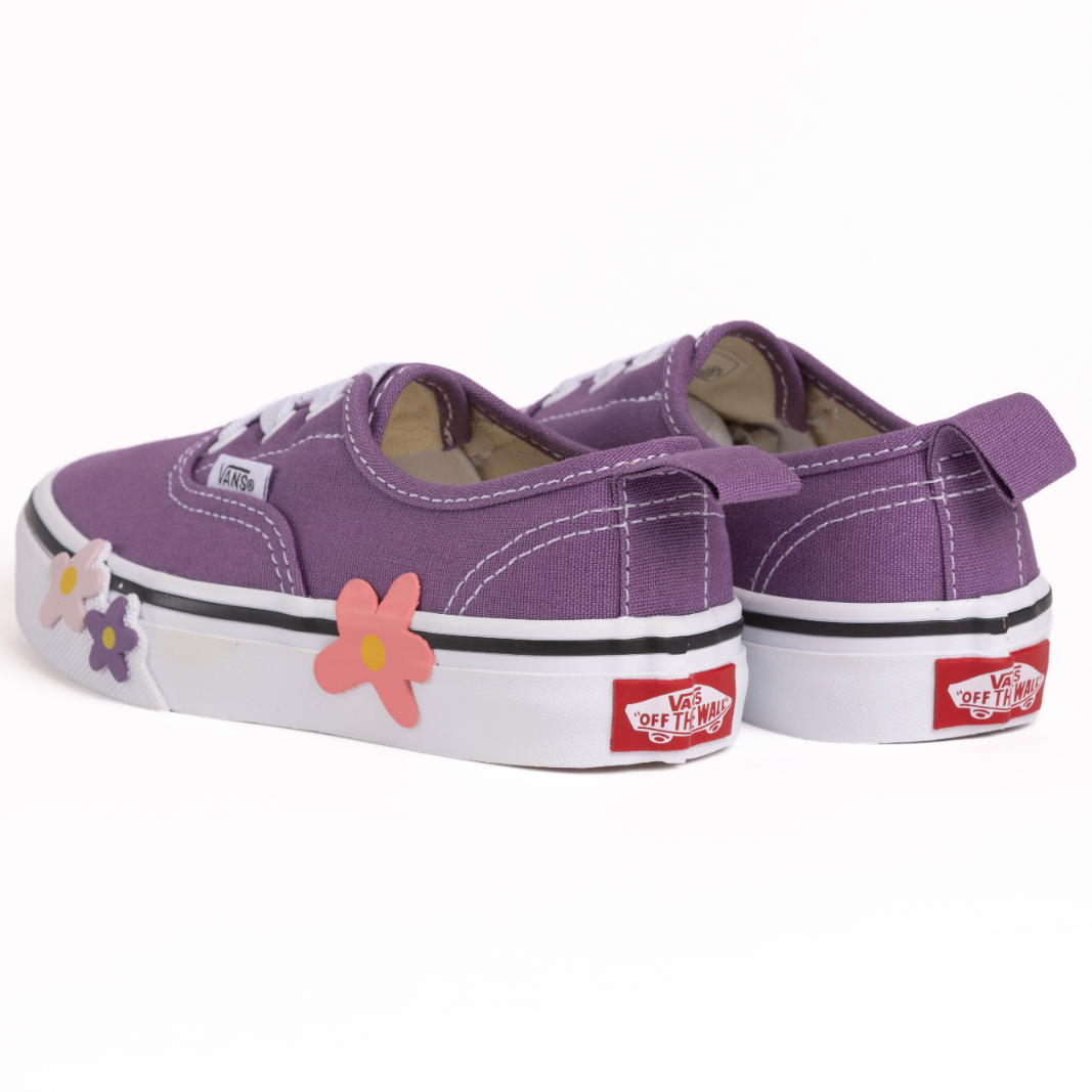 Kids Authentic Elastic Lace - Purple