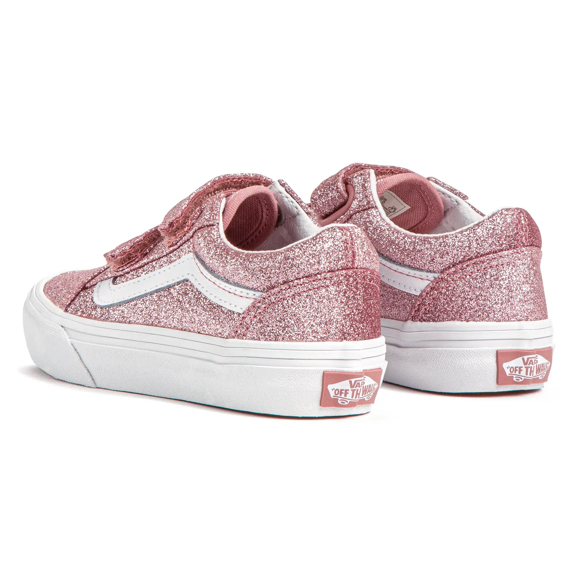 Kids Old Skool Glitter - Rosegold