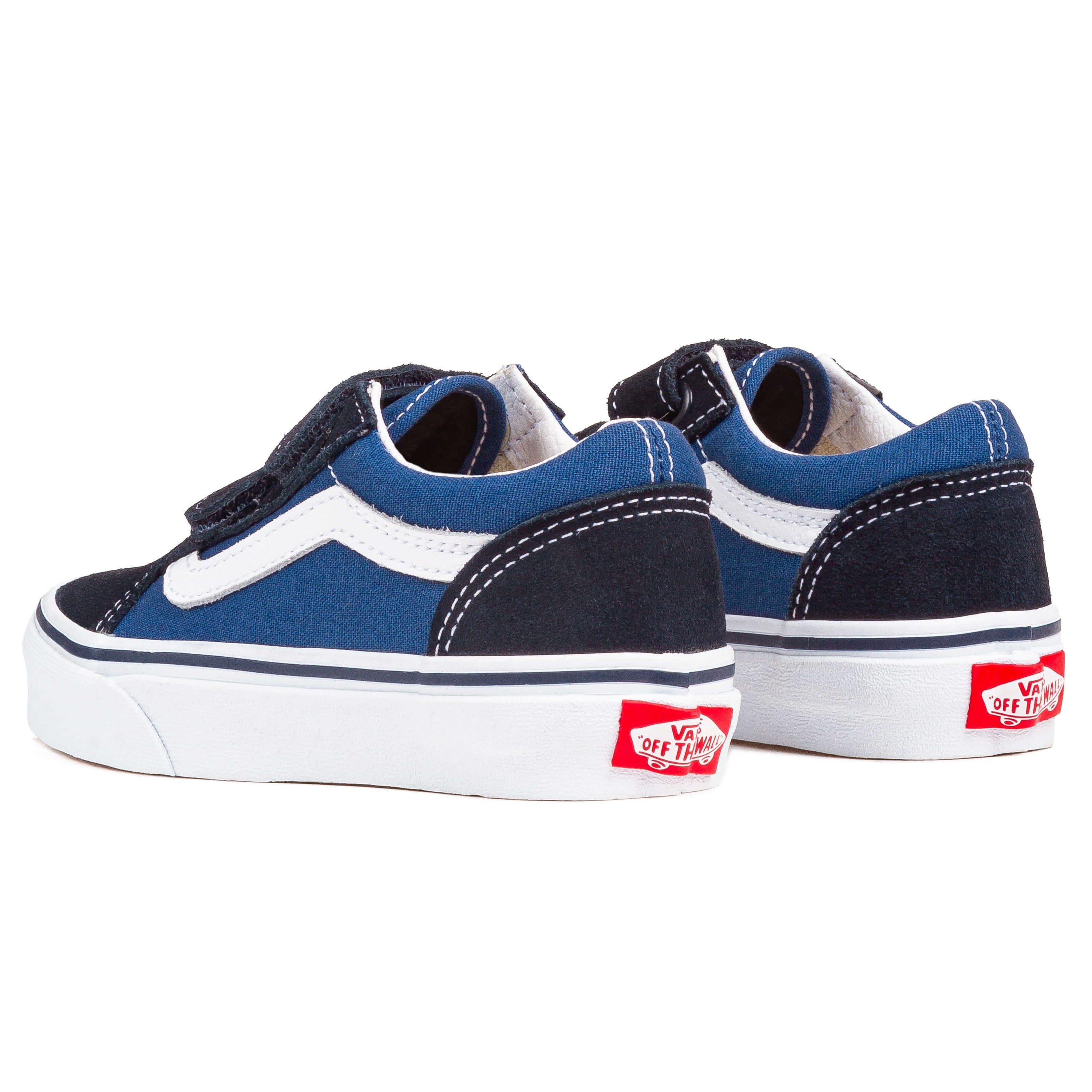 Kids Old Skool Velcro - Navy