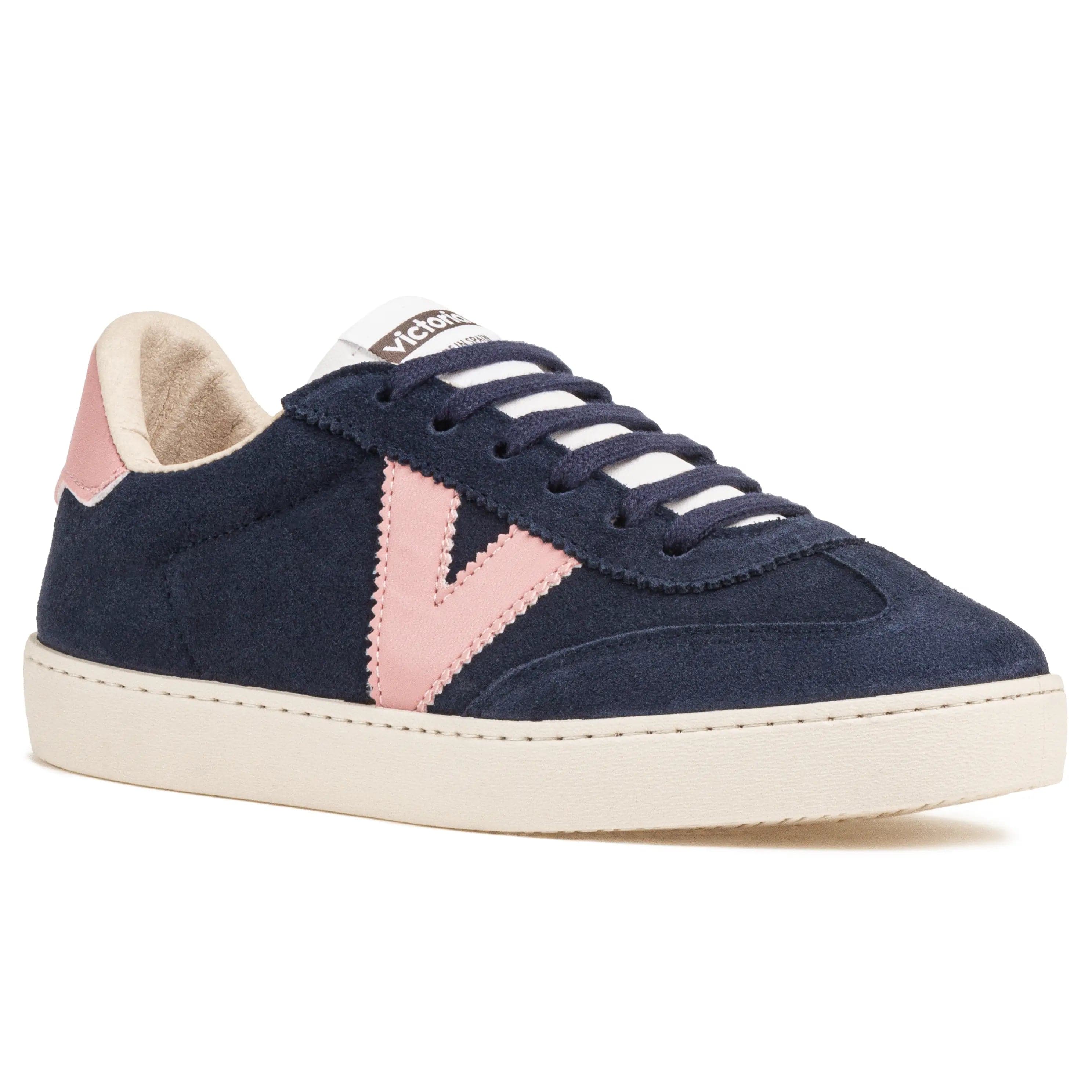 Women's Berlin Bike Toe Suede - Navy