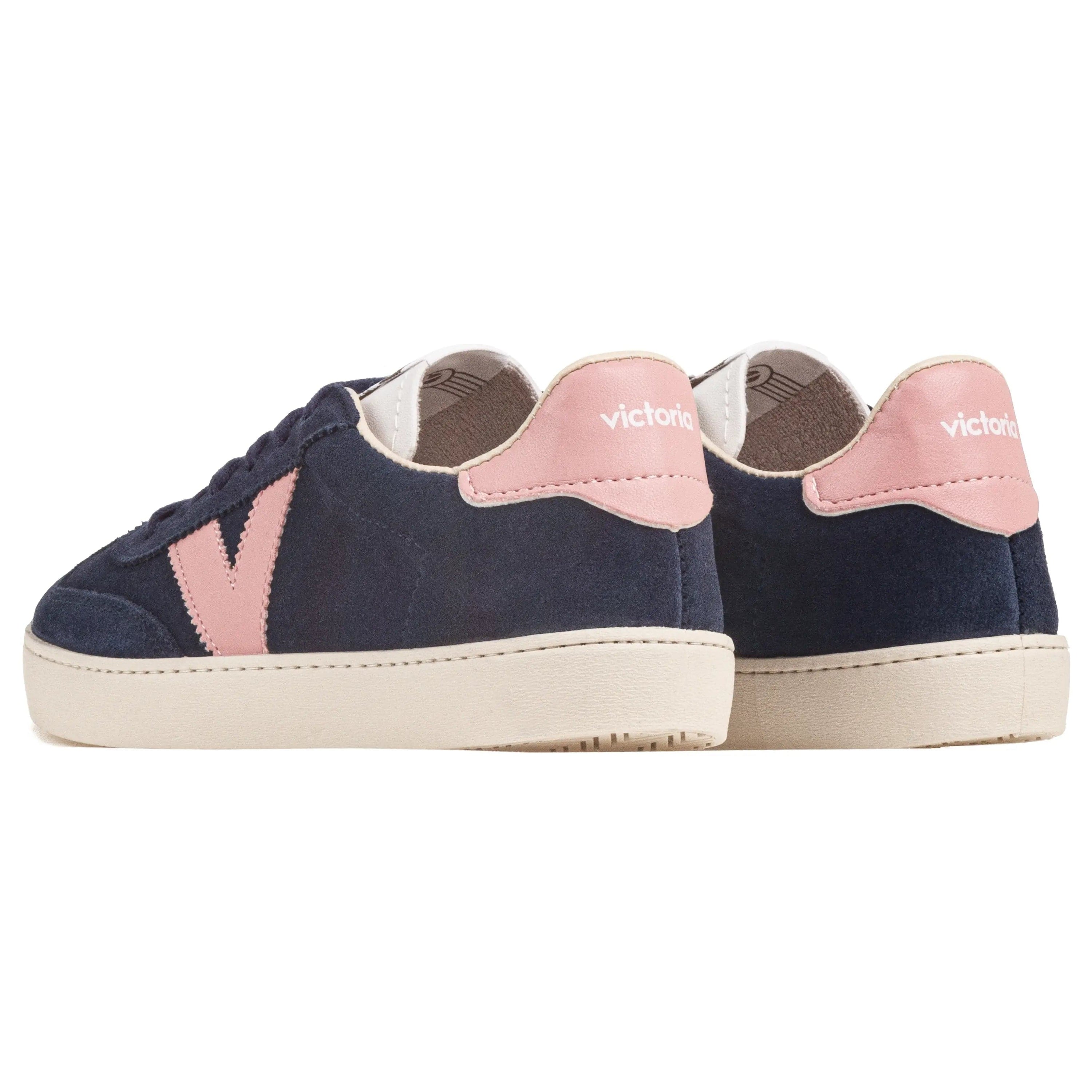 Women's Berlin Bike Toe Suede - Navy