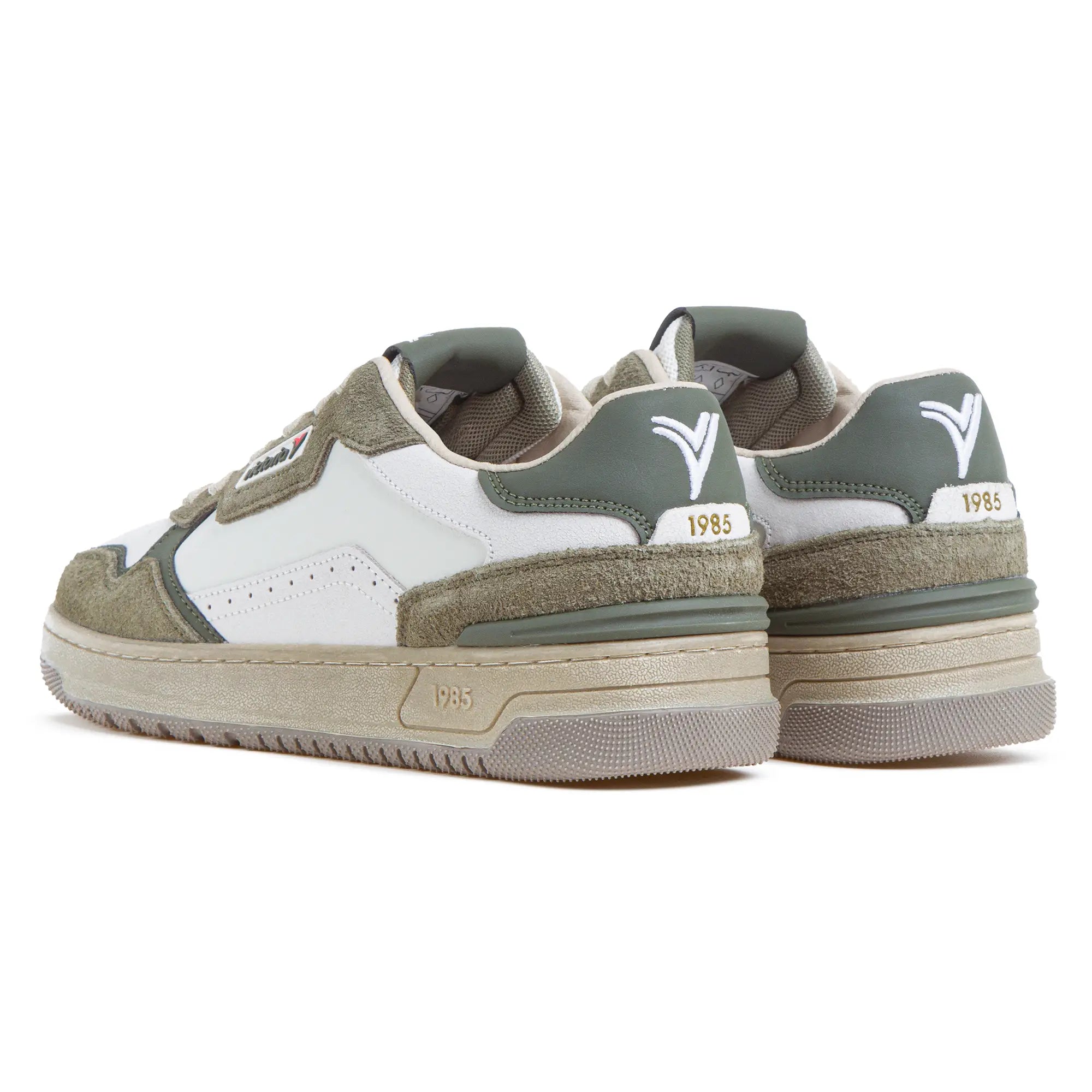 Men's Court - White/Khaki