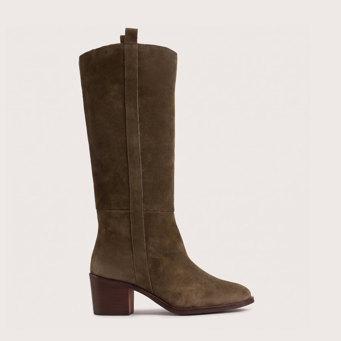 Rider - Olive Suede