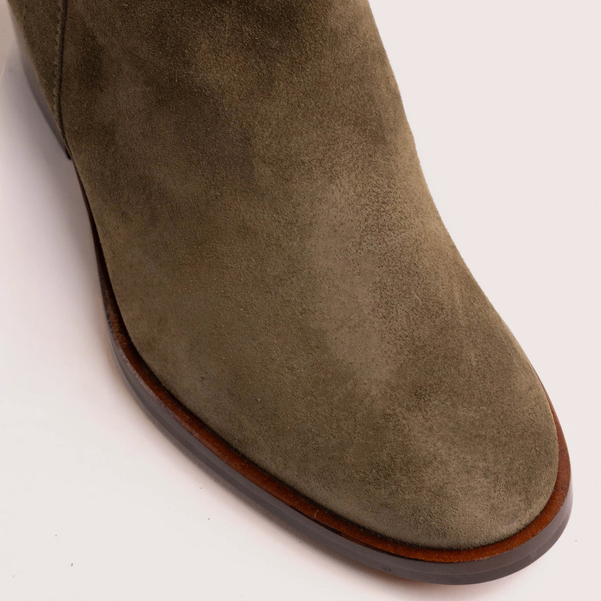 Rider - Olive Suede