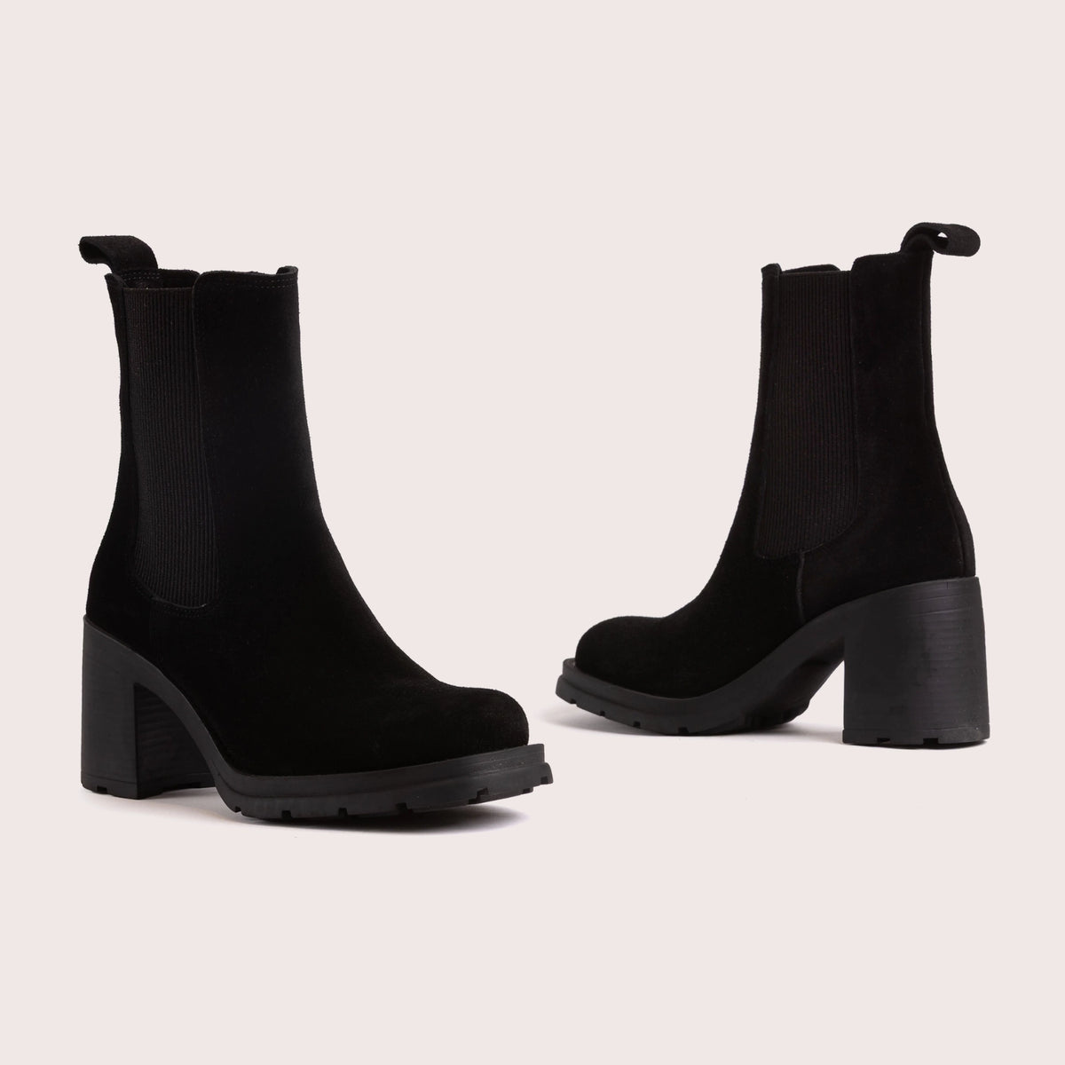 Coyle - Black Suede