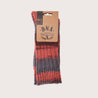 Men's Mix Pattern Sock - Brown