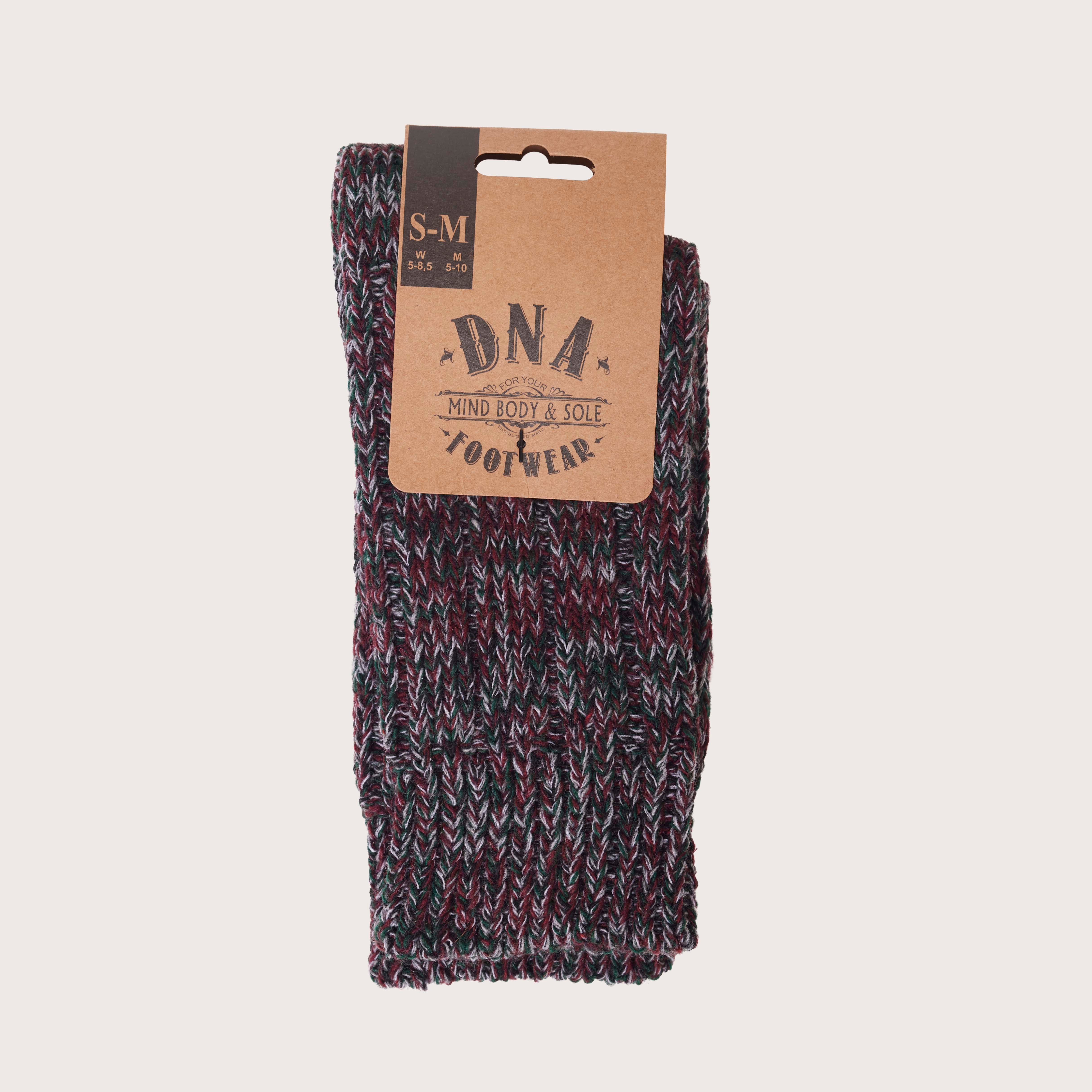 Women's Mix Color Sock - Black