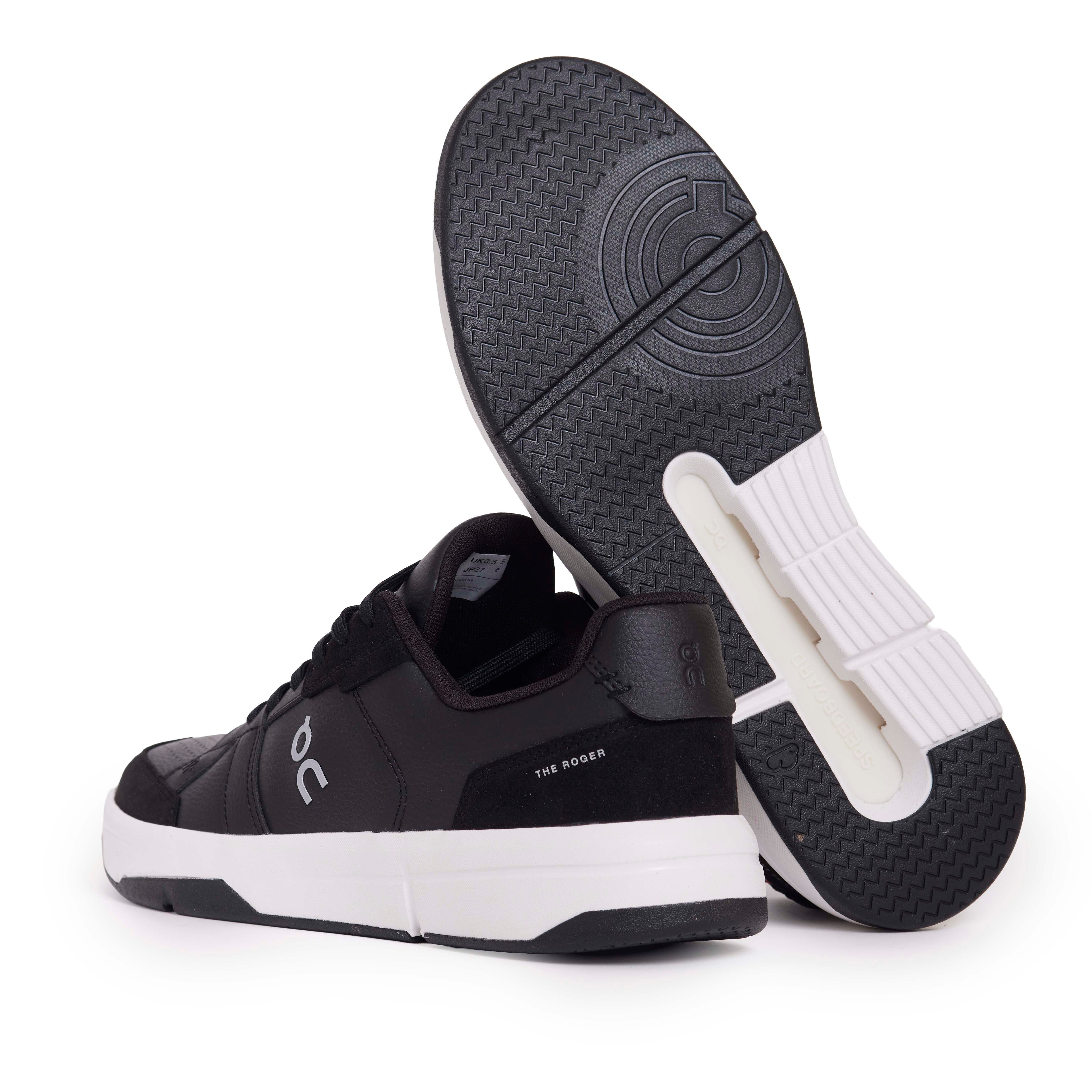 Men's Roger Clubhouse - Black/White | DNA Footwear®