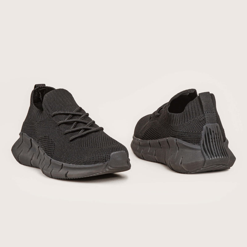 Burst Flyknit Sneaker - Black - DNA Footwear